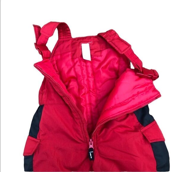 CARTER’S Heavyweight Skisuit Snow Suit Red and black Size 12 Months - Picture 3 of 6
